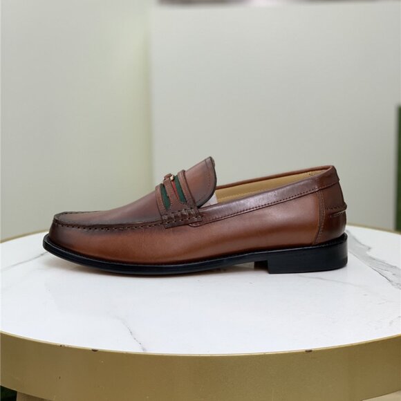 Men's Gucci Leather Loafers - Picture 7 of 7